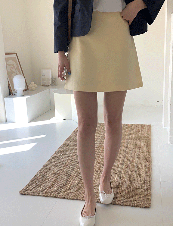 스프링 mini skirt